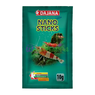 NANO Sticks (10гр.)Комплексний гран-и корм для присноводних и морських ракоподибних(25шт уп)