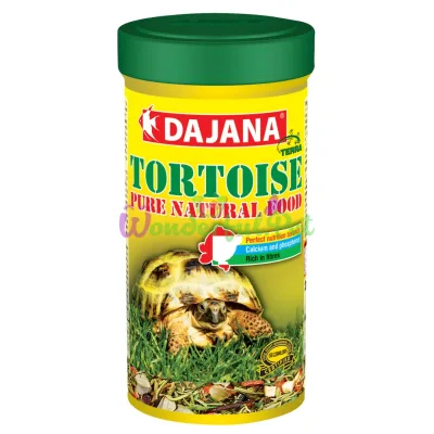 TORTOISE (1000мл 240гр) Корм для сухопутных черепах и др. травоядных, растительная смесь. (6 шт уп)