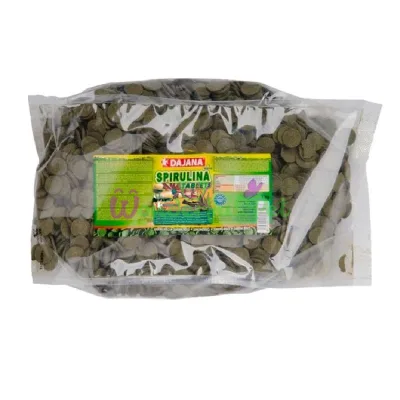 SPIRULINA Tablets (1кг пакет)Корм для всих риб с спирулиною в таблетках