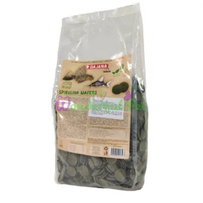 SPIRULINA Wafers (1кг пакет) Спец. корм для донных травоядных рыб в чипсах