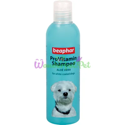 Шампунь Beaphar ProVitamin Shampoo Aloe Vera White Coated Dog 250 мл