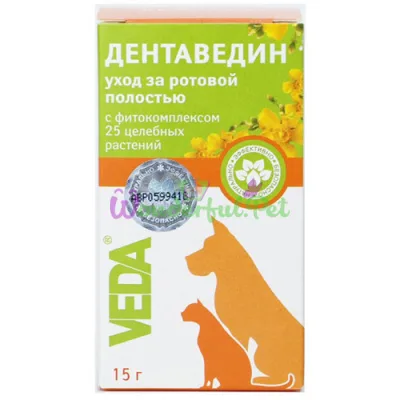 Средство по уходу за ротовой полостью VEDA Дентаведин гель 15 г