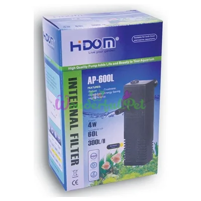 Фильтр погружний Hidom AP-600L (4W) 60L 60ш.ящ