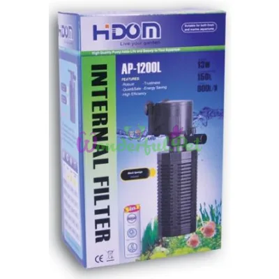 Фильтр погружний Hidom AP-1200L (13W) 150L 48ш.ящ