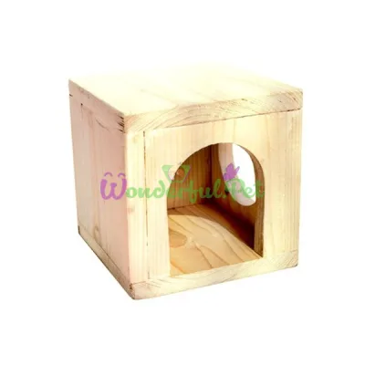 LORI Hanging House for Chinchillas Wood 16x16 cm