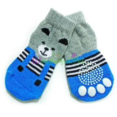 Dog Socks Size M Assorted 3x7.5 cm