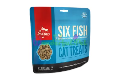 Лакомство ORIJEN 6 Fish Cat Kitten 35 г