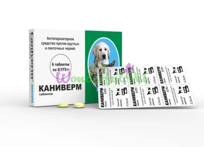 Bioveta Caniverm 175 мг 1 табл