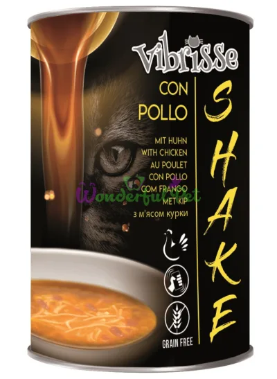 Конc.суп для кот. VIBRISSE SHAKE курка , 135 г (12 шт.в упак.) x