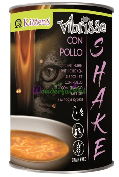 Суп VIBRISSE Kitten SHAKE Chicken Omega3 135 г