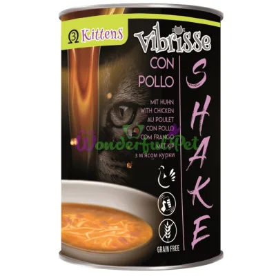 Суп VIBRISSE Kitten SHAKE Chicken Omega3 135 г