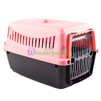 Переноска MP Bergamo GIPSY XS small Corall пластик 39х26х25 cм