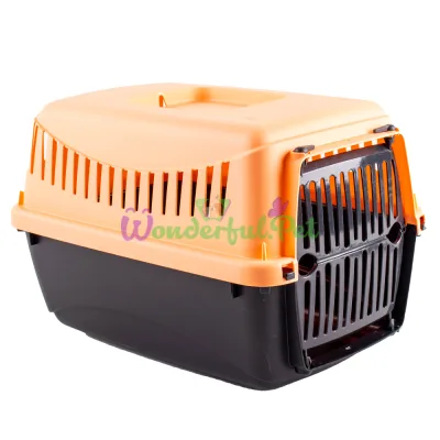 Переноска MP Bergamo GIPSY XS small Melone пластик 39х26х25 cм