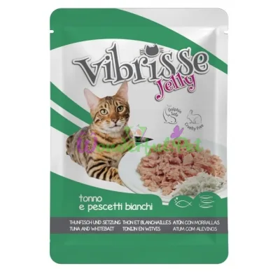 Влажный корм CROCI VIBRISSE JELLY Tuna Whitebait 70 г