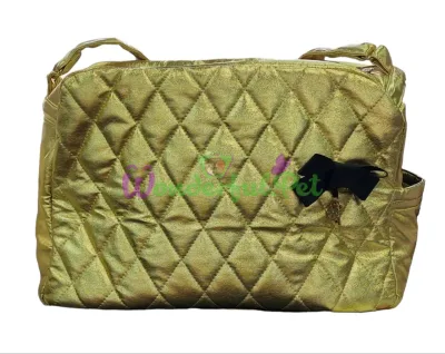 HANDMADE Gold Carrier Bag 39x19x23 cm