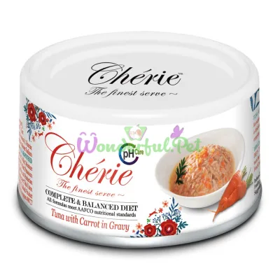 Вологий корм Pettric Cherie Cat Urinary Tuna Carrot 80 г