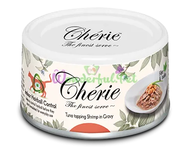 Вологий корм Pettric Cherie Cat Hairball Tuna Shrimps 80 г