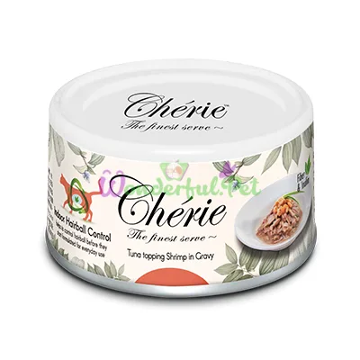 Влажный корм Pettric Cherie Cat Hairball Tuna Shrimps 80 г