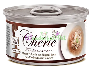 Вологий корм Pettric Cherie Cat Yellowfin Tuna Chicken 80 г