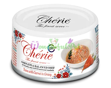 Влажный корм Pettric Cherie Cat Urinary Tuna Carrot 80 г x 24 шт