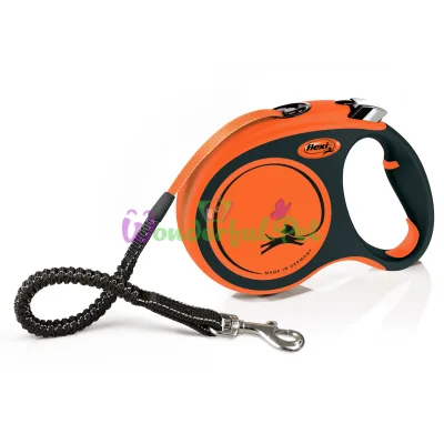 Рулетка FLEXI Xtreme Orange L Tape 5 м 65 кг