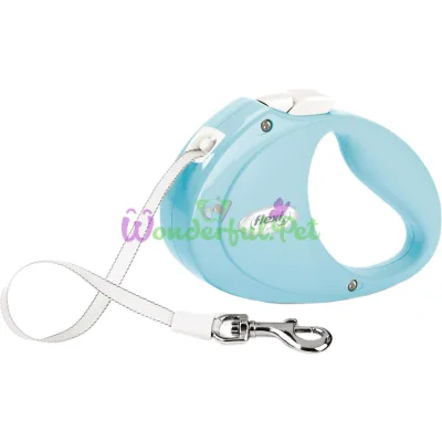 Рулетка FLEXI Puppy Light Blue Tape 2 м 12 кг