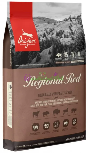 Сухой корм ORIJEN Regional Red Cat 340 г уценка
