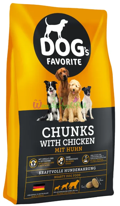 Dry food Dogs Favorite Chicken 15 kg