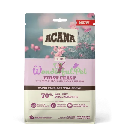 Сухой корм ACANA FIRST FEAST CAT 340 г