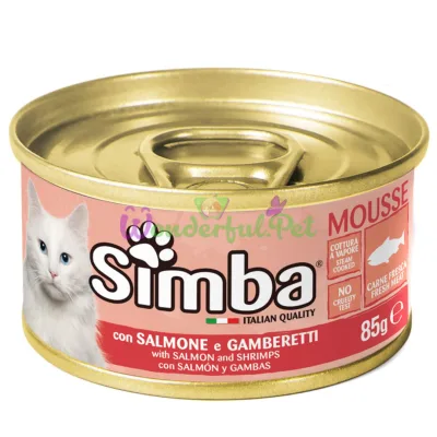 Monge Simba Cat Wet Food Salmon Shrimps 85 g