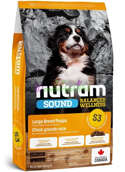 Сухой корм Nutram S3 Sound Balanced Wellness Puppy 20 кг