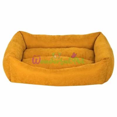 Диван MiLORD COOKIE горчичный 95x70x22 см XL