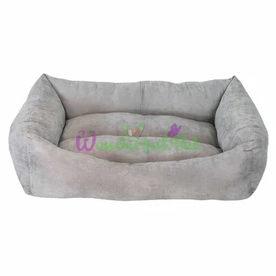 Диван MiLORD COOKIE серый 78x60x22 см L