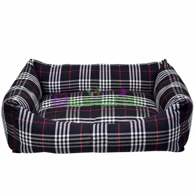Диван MiLORD DANISH синий клетка 50x38x19 см S
