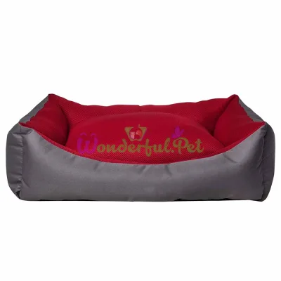 Диван MiLORD DONDURMA серый красный 95x70x22 см XL