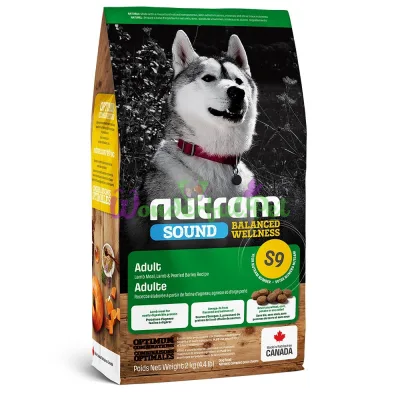 Сухой корм Nutram S9 Sound Balanced Wellness Natural Lamb Adult Dog 2 кг