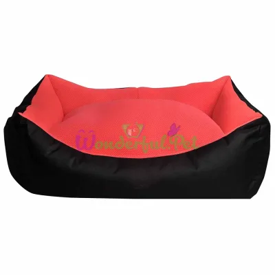Диван MiLORD DONDURMA черный коралловый 50x38x19 см S