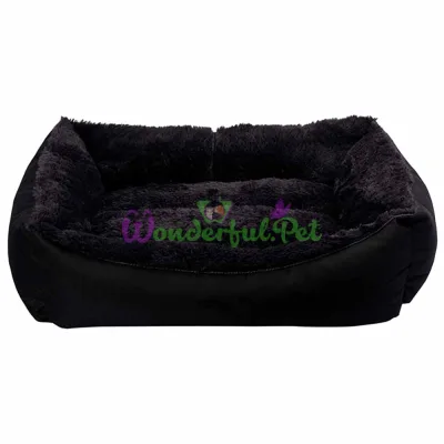Лежак MiLORD JELLYBEAN черный 50x38x19 см S