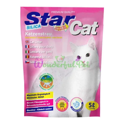 Силикагелевый наполнитель StarCat Silica Cat Litter 5 л