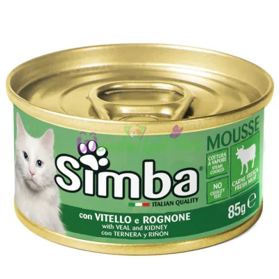 Вологий корм Monge Simba Cat Wet Veal 85 г