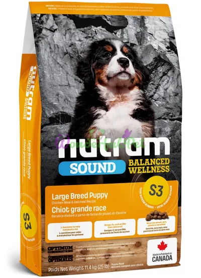 Сухой корм Nutram S3 Sound Balanced Wellness Puppy 11.4 кг