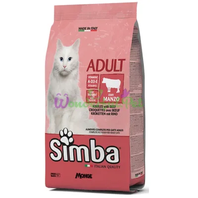 Сухой корм Monge Simba Cat Beef 400 г