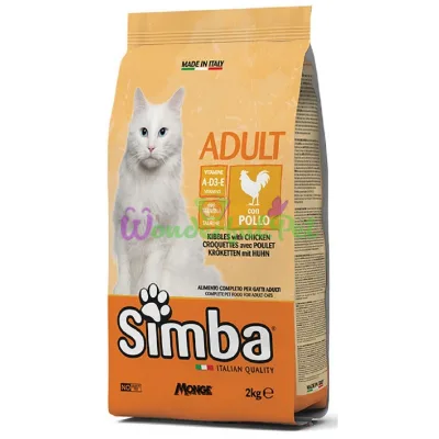 Сухой корм Monge Simba Cat Chicken 2 кг