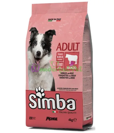 Сухий корм Monge Simba Dog Beef 4 кг