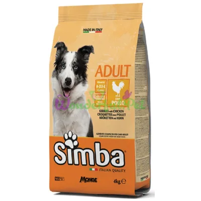 Сухой корм Monge Simba Dog Chicken 4 кг