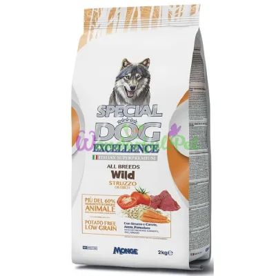 Сухой корм Monge SDE Dog All breeds Adult Ostrich 2 кг