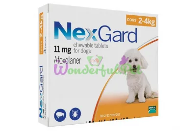 NexGard S Chewable Tablets for Small Dogs 2–4 kg
