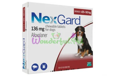 NexGard XL Chewable Tablet for Dogs 25–50 kg