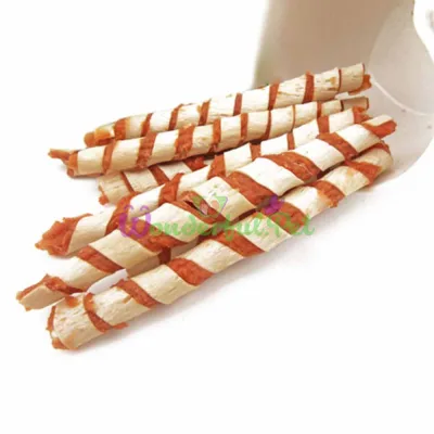 Selyanski Smakolyky Chicken and Cod Roll for Dogs, 8.5-12 cm
