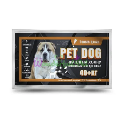 Капли КРУГ Pet Dog от 40 кг
